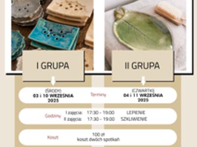 Warsztaty ceramiczne/Mydelniczka