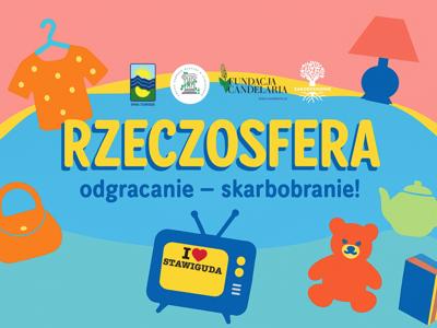 baner promujący wydarzenie RZECZOSFERA w Stawigudzie