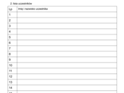 lista zbiorcza