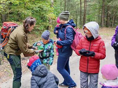 DZIKI SPACER realizowany w ramach RekreAKCJI/ Pluski 04.10.2025