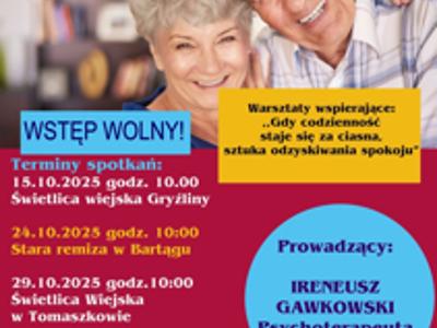 Seniorze, zadbaj o swój spokój i dobre samopoczucie
