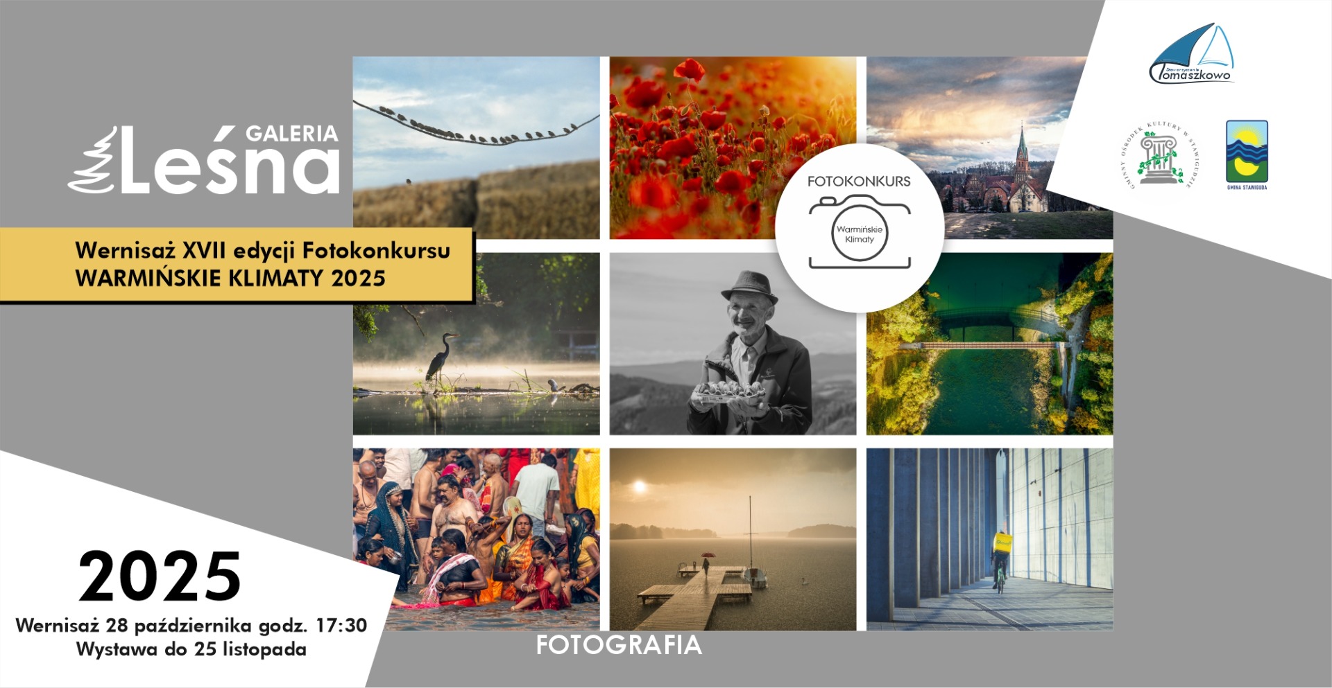Wernisaż wystawy XVII edycji Fotokonkursu Warmińskie Klimaty/ 28.10.2025