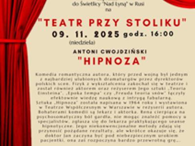 Plakat Teatr przy Stoliku