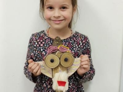 Inspiracje z plastrów drewna na zajęciach dla dzieci w Stawigudzie w pracowni 29