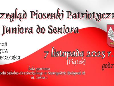 Koncert - Przegląd Piosenki Patriotycznej od juniora do seniora