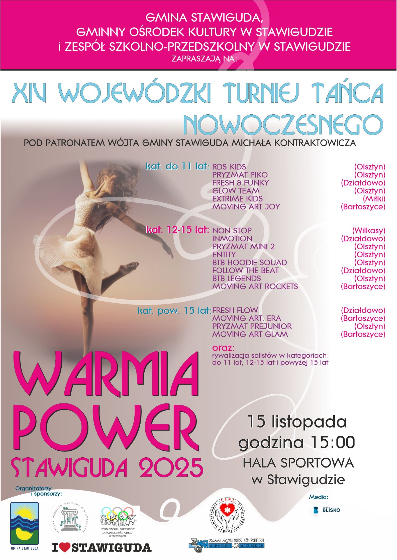 Plakat WARMIA POWER 2025