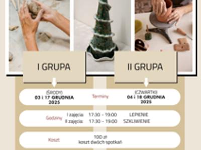 Warsztaty ceramiczne/ Grudzień 2025