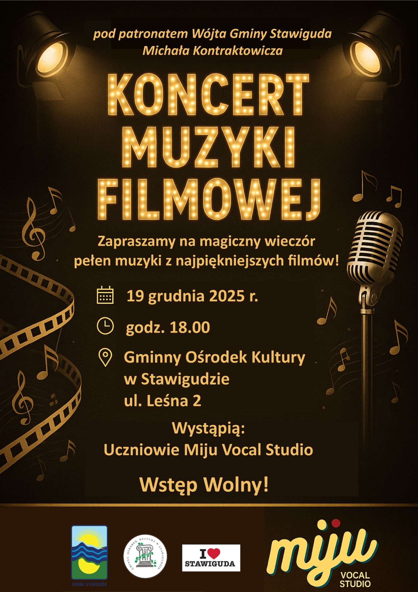 Koncert Muzyki Filmowej w Stawigudzie