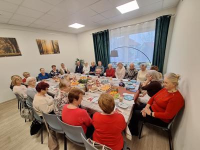 Spotkanie mikołajkowe w Stawigudzkim Klubie Seniora