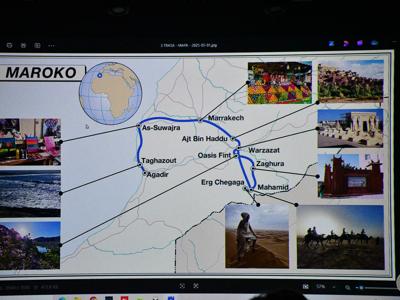 KLUB PODRÓŻNIKA/ XI edycja/ 4 spotkanie/ MAROKO 13.01.2026