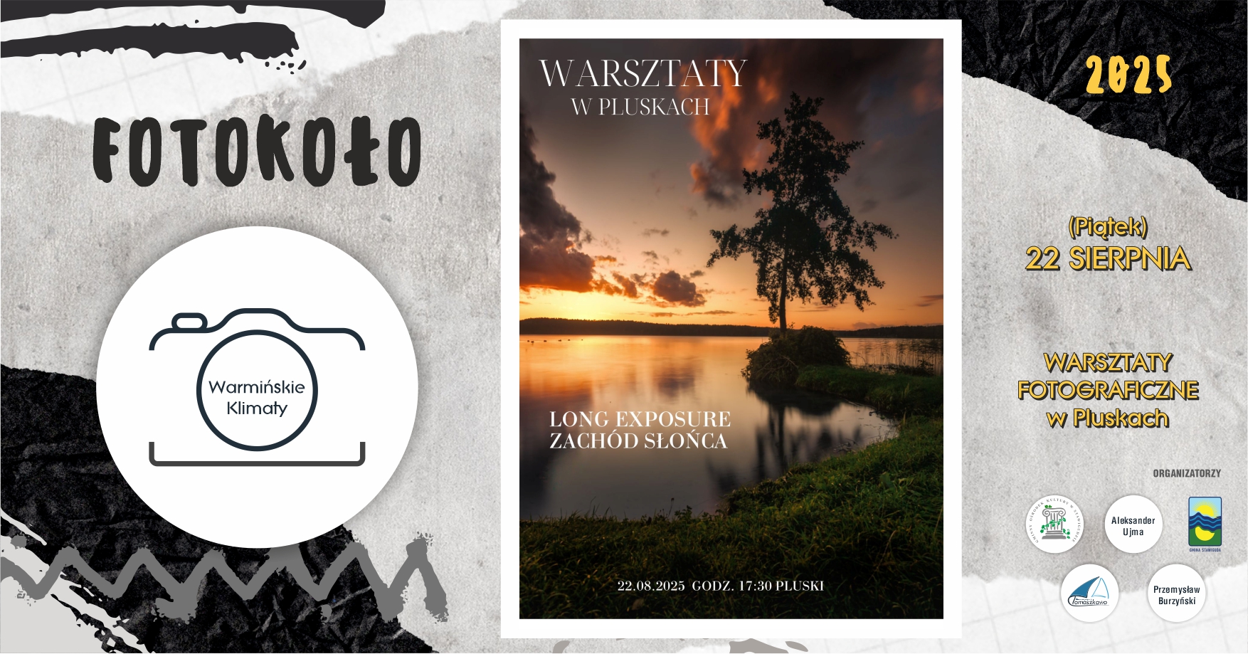 FOTOKOŁO Warmińskie Klimaty/ Warsztaty fotograficzne/ 22.08.2025/ Pluski