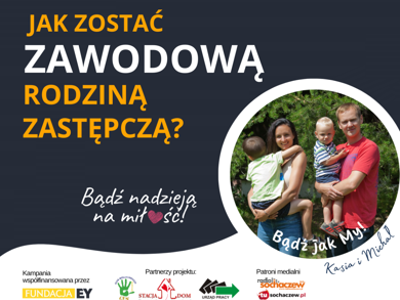 Plakat spotkanie informacyjne 28 kwietnia w PUP Sochaczew