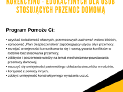 Ulotka dla sprawców przemocy strona 2