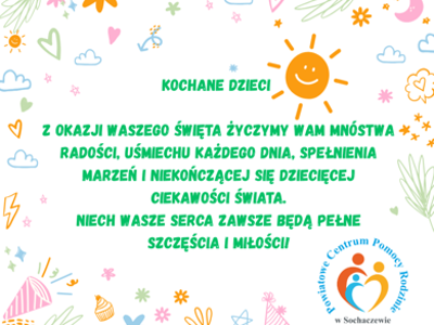 Życzenia z okazji Dnia Dziecka