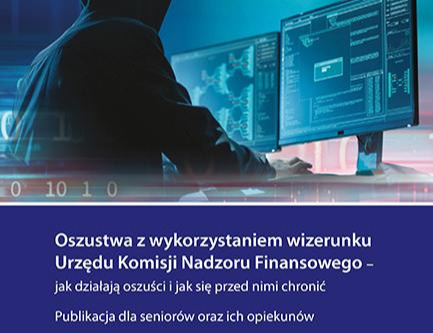 plakat informujący o publikacji KNF