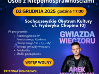 Plakat Międzynarodowy Dzień Osób z Niepełnosprawnościami