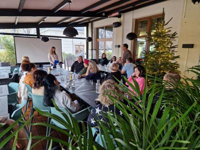 fotorelacja ze spotkania zorganizowanego w ramach projektu "Razem lepiej - komunikacja, zdrowie, relacje!"