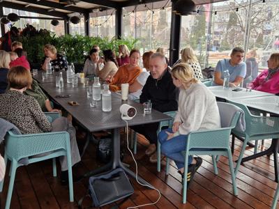 fotorelacja ze spotkania zorganizowanego w ramach projektu "Razem lepiej - komunikacja, zdrowie, relacje!"