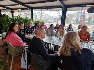 fotorelacja ze spotkania zorganizowanego w ramach projektu "Razem lepiej - komunikacja, zdrowie, relacje!"