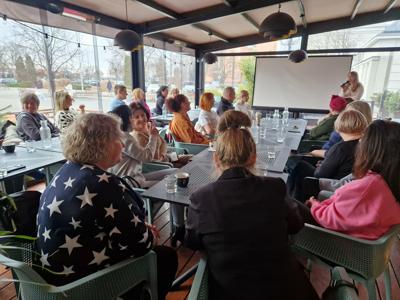 fotorelacja ze spotkania zorganizowanego w ramach projektu "Razem lepiej - komunikacja, zdrowie, relacje!"