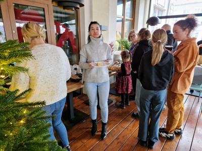 fotorelacja ze spotkania zorganizowanego w ramach projektu "Razem lepiej - komunikacja, zdrowie, relacje!"