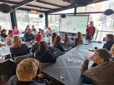 fotorelacja ze spotkania zorganizowanego w ramach projektu "Razem lepiej - komunikacja, zdrowie, relacje!"