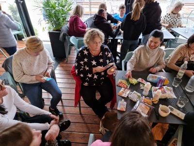 fotorelacja ze spotkania zorganizowanego w ramach projektu "Razem lepiej - komunikacja, zdrowie, relacje!"