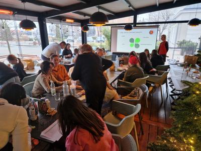 fotorelacja ze spotkania zorganizowanego w ramach projektu "Razem lepiej - komunikacja, zdrowie, relacje!"