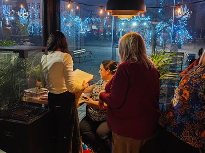 fotorelacja ze spotkania zorganizowanego w ramach projektu "Razem lepiej - komunikacja, zdrowie, relacje!"