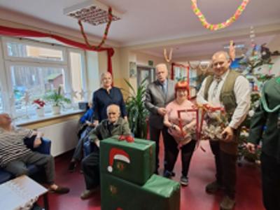 Goście z Koła Łowieckiego 