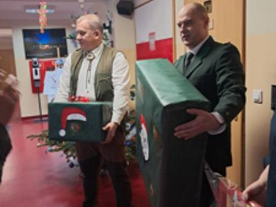 Goście z Koła Łowieckiego 