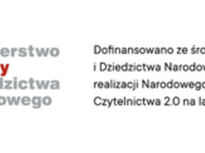 loga związane z narodowym programem rozwoju czytenictwa