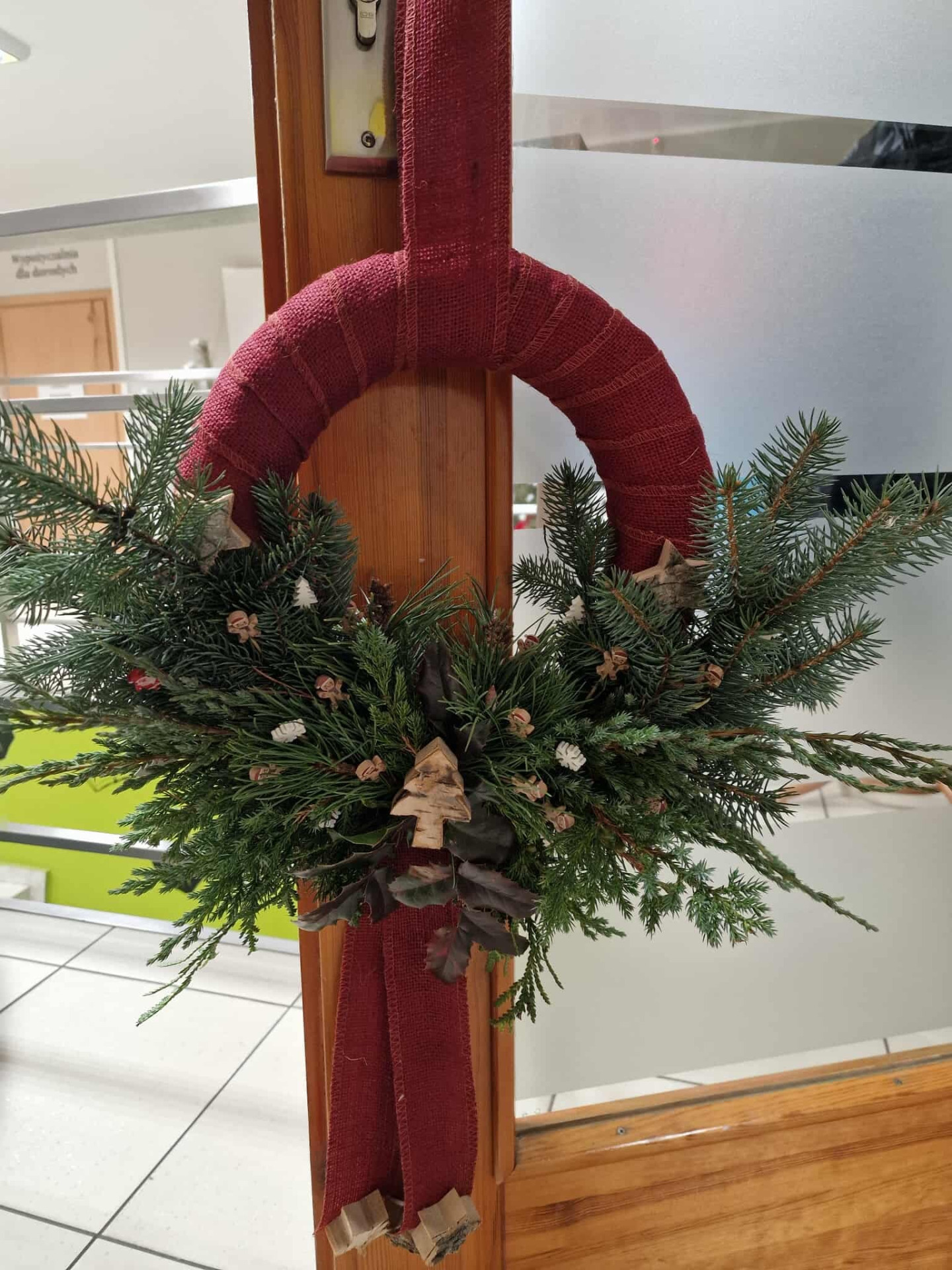 wianek ręcznie wykonany
