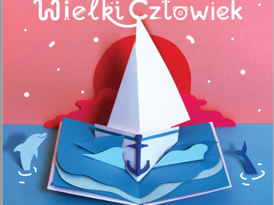 Plakat informacyjny o projekcie Mała książka - wielki człowiek