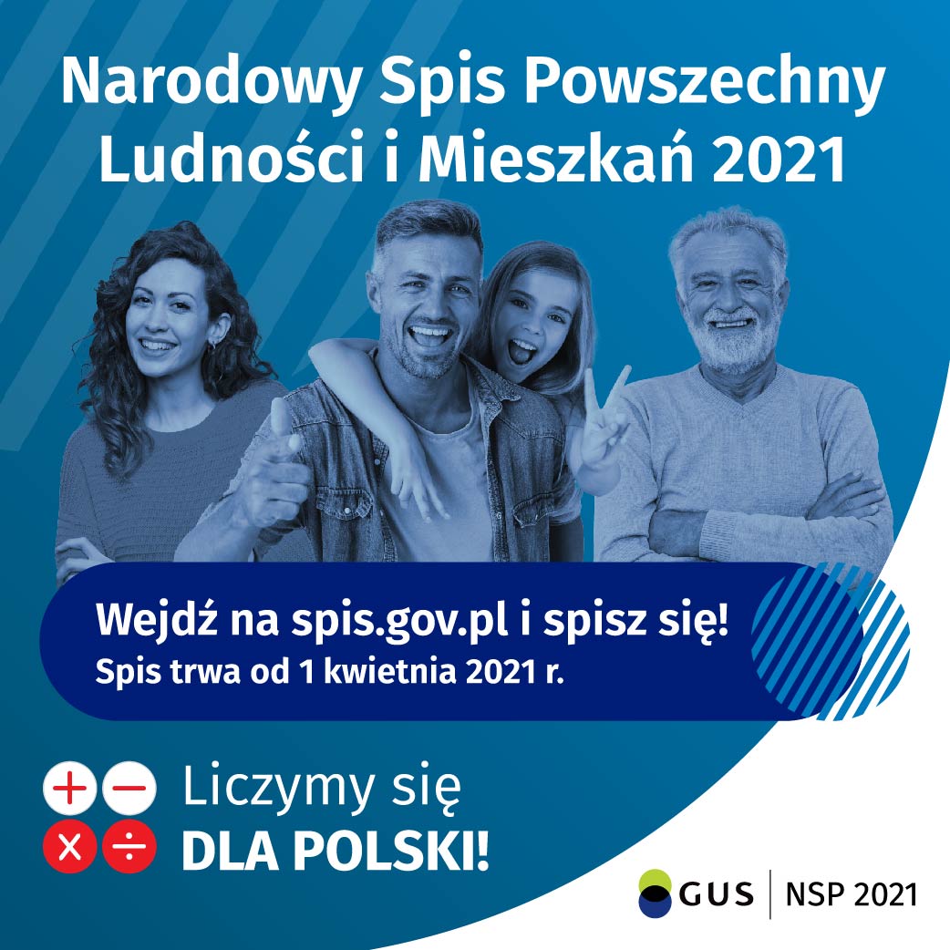 Grupa uśmiechniętych ludzi, wejdź na spis kropka gov kropka pl 