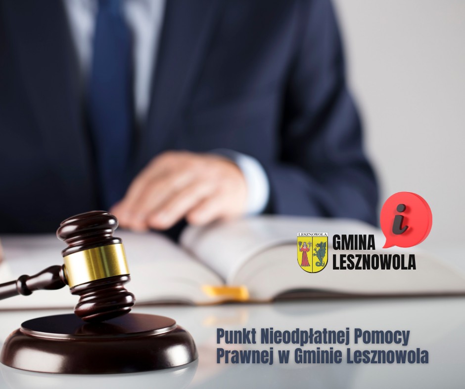 Punkt Nieodpłatnej Pomocy Prawnej w Gminie Lesznowola