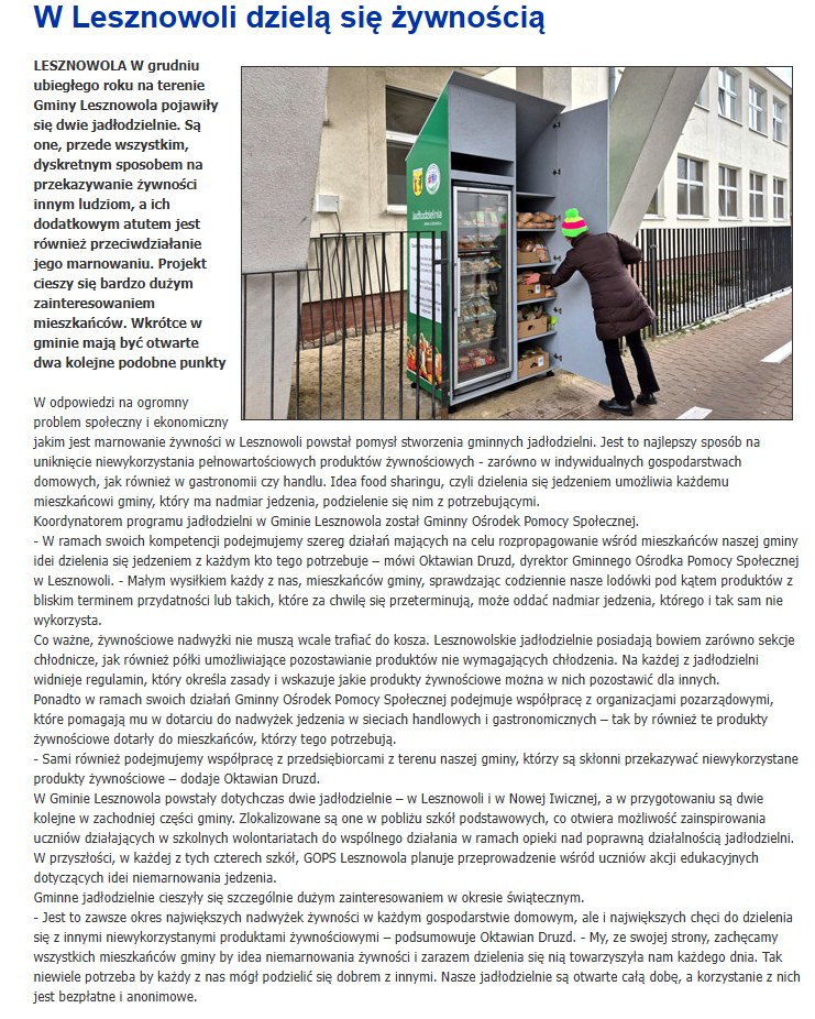 Kurier Południowy Jadłodzielnie