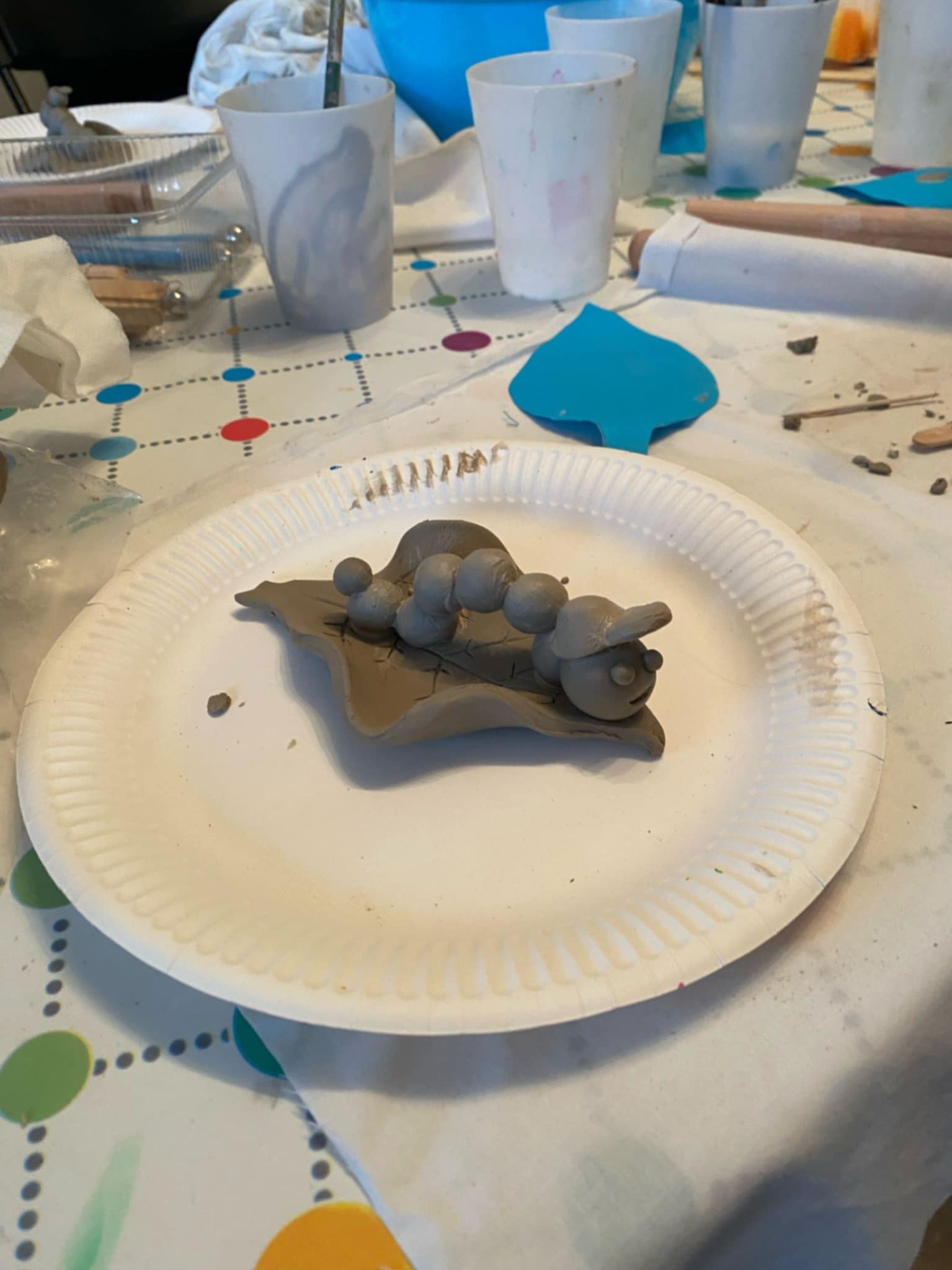 Zajęcia Ceramiczne w Świetlicy w Łazach1