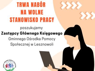 Nabór na Stanowisko Zastępcy Głównego Księgowego