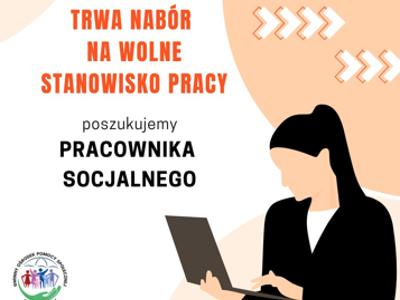 Nabór na Stanowisko Pracownika Socjalnego
