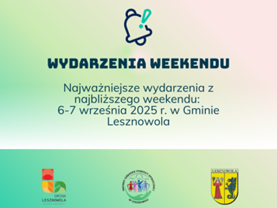 Informacja 6-7 września 2025 r.