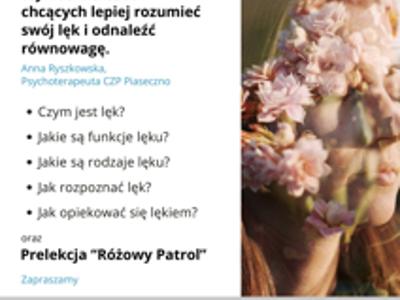 Wykład dla osób, które chcą lepiej zrozumieć swój lęk i odnaleźć równowagę.