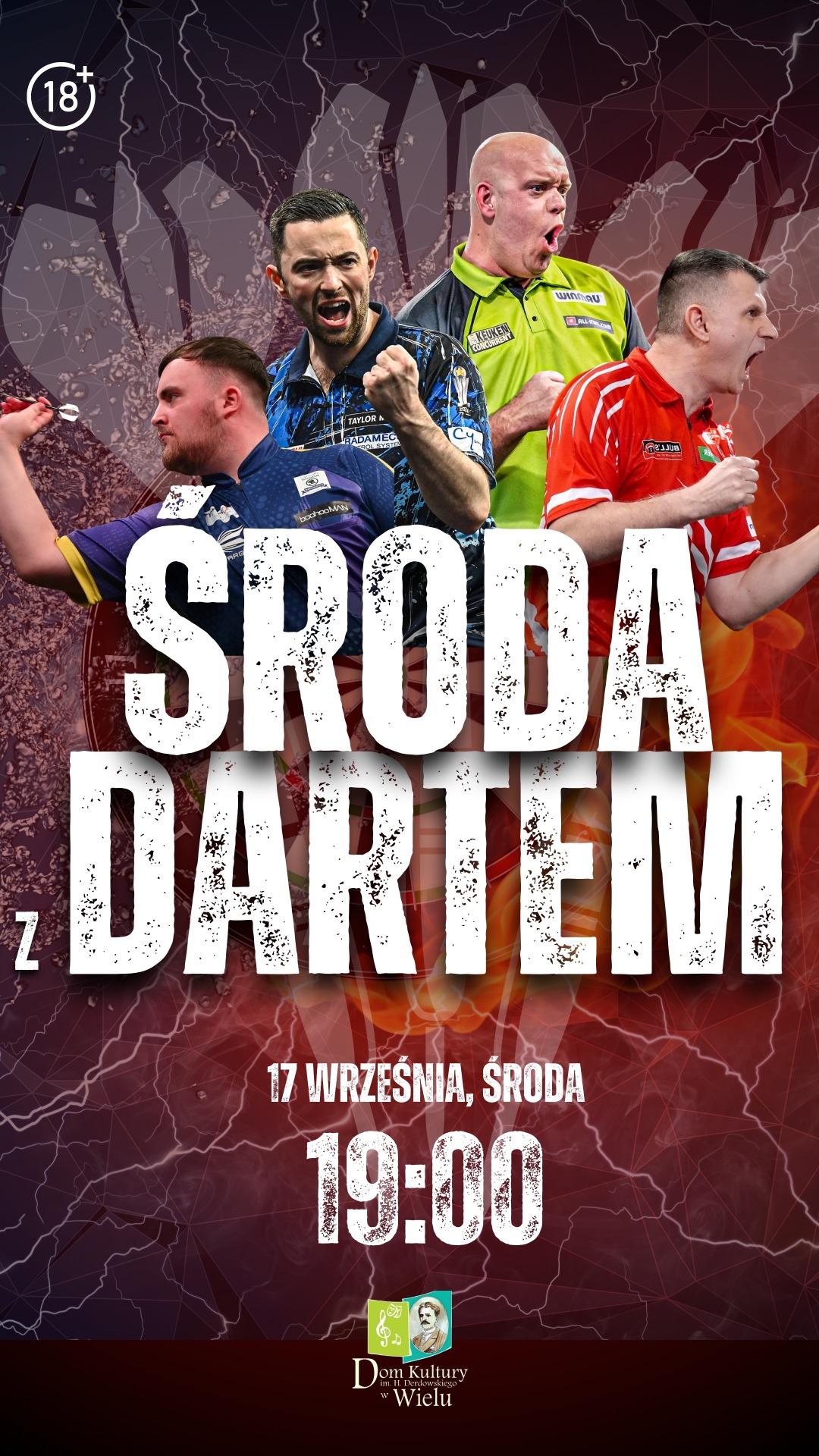 Środa z dartem - plakat