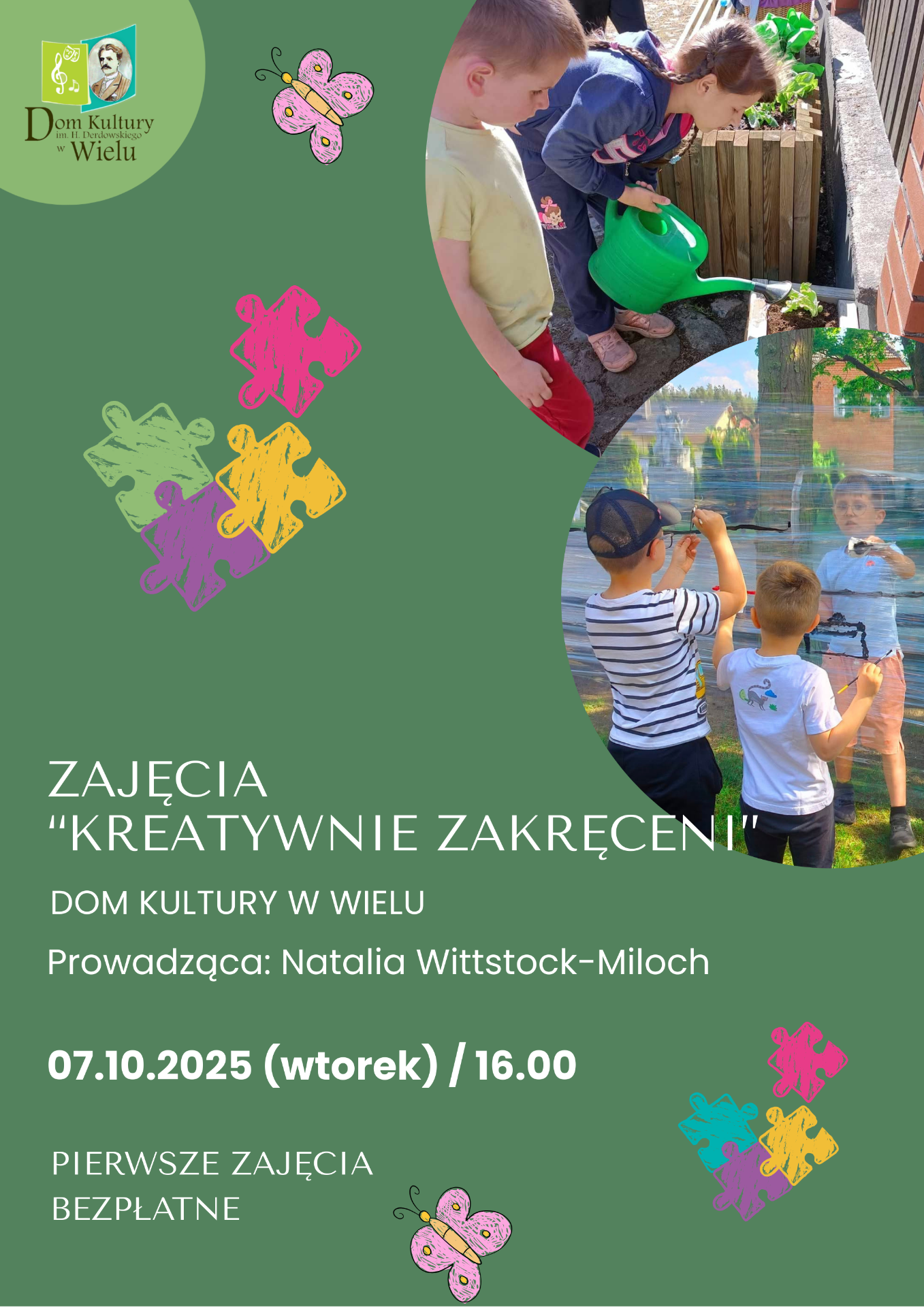 Kreatywnie Zakręceni - zajęcia