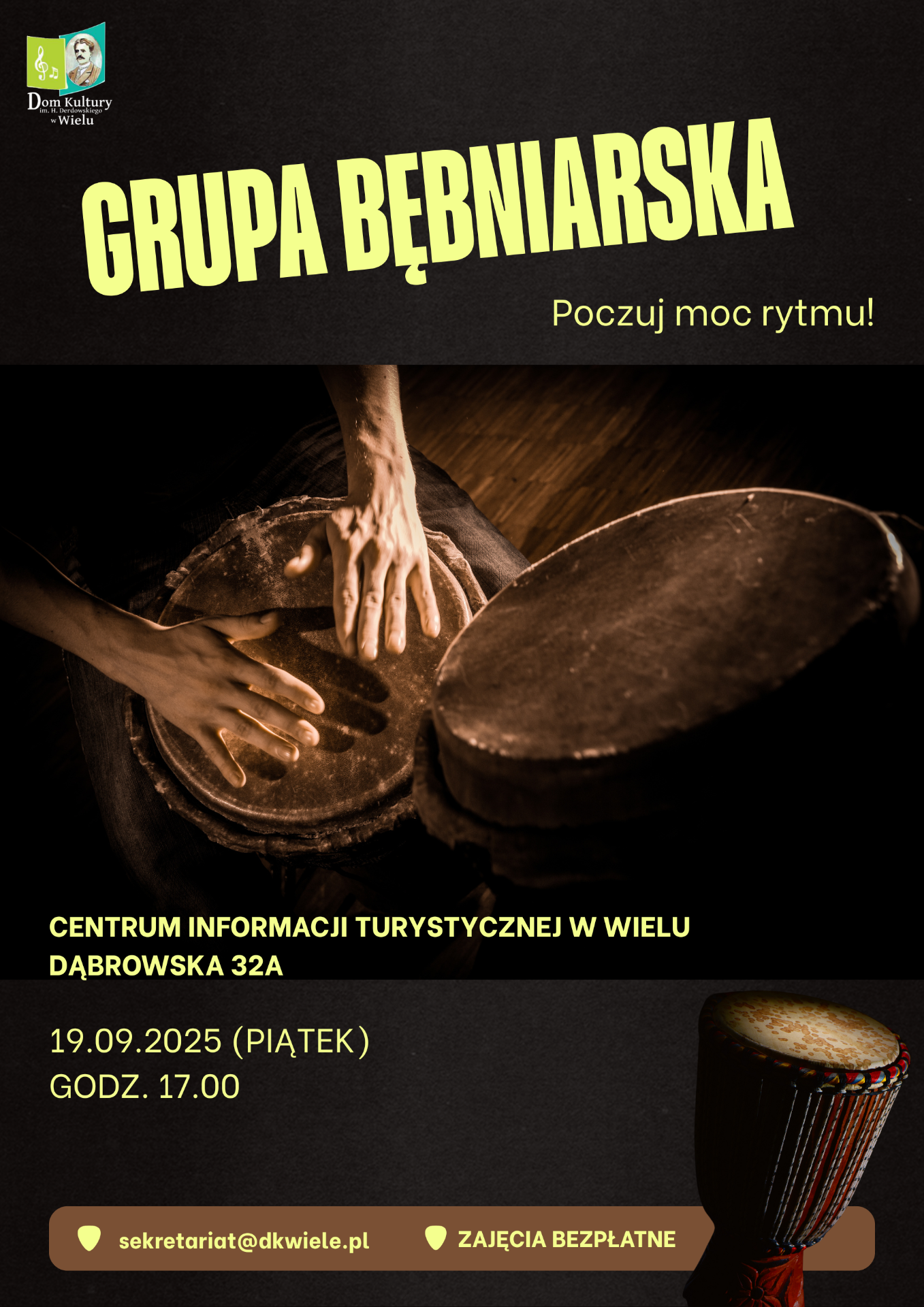 Grupa bębniarska - zajęcia