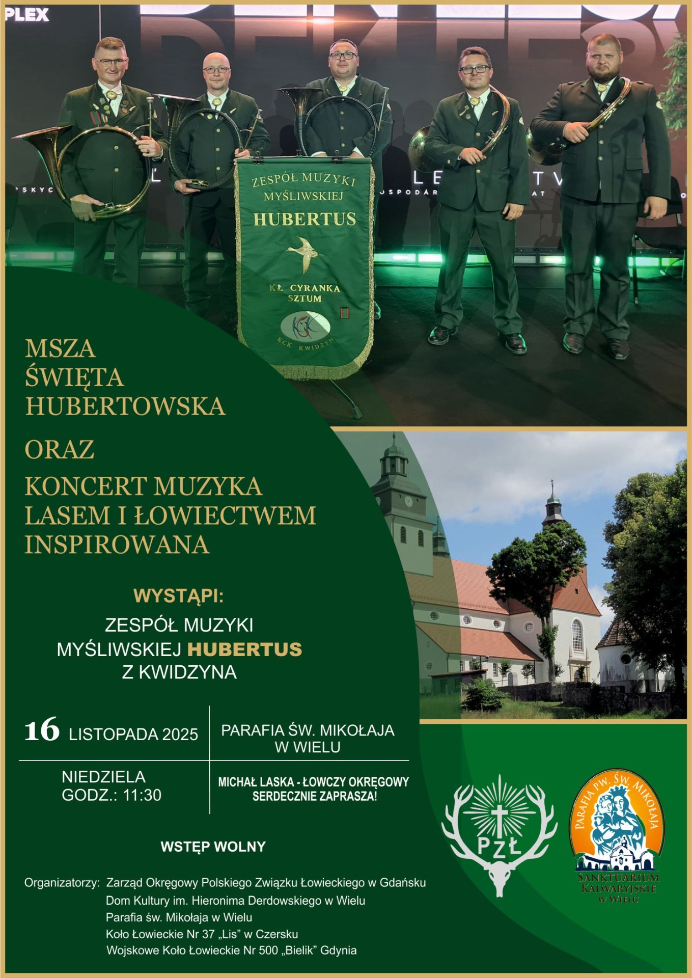 Koncert Zespołu Muzyki Myśliwskiej