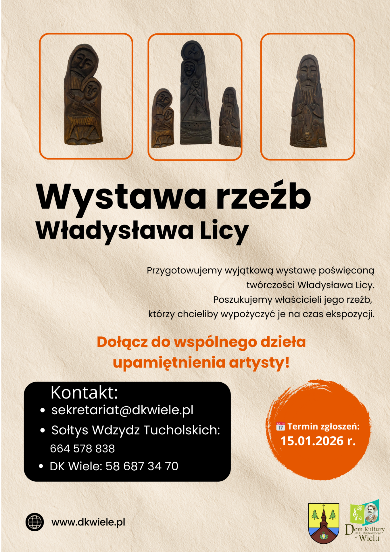 Wystawa - rzeźby Władysława Licy