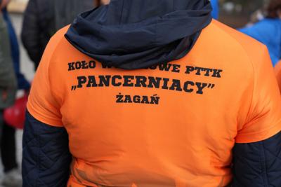 Koszulka z nadrukiem "Koło Wojskowe PTTK "Pancerniacy" Żagań""
