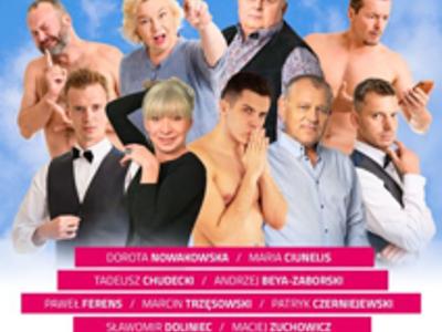 Plakat promujący spektakl "Rubinowe Gody".