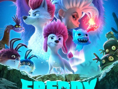 Plakat filmu "Freddy - Pudel nie z tej ziemi".
